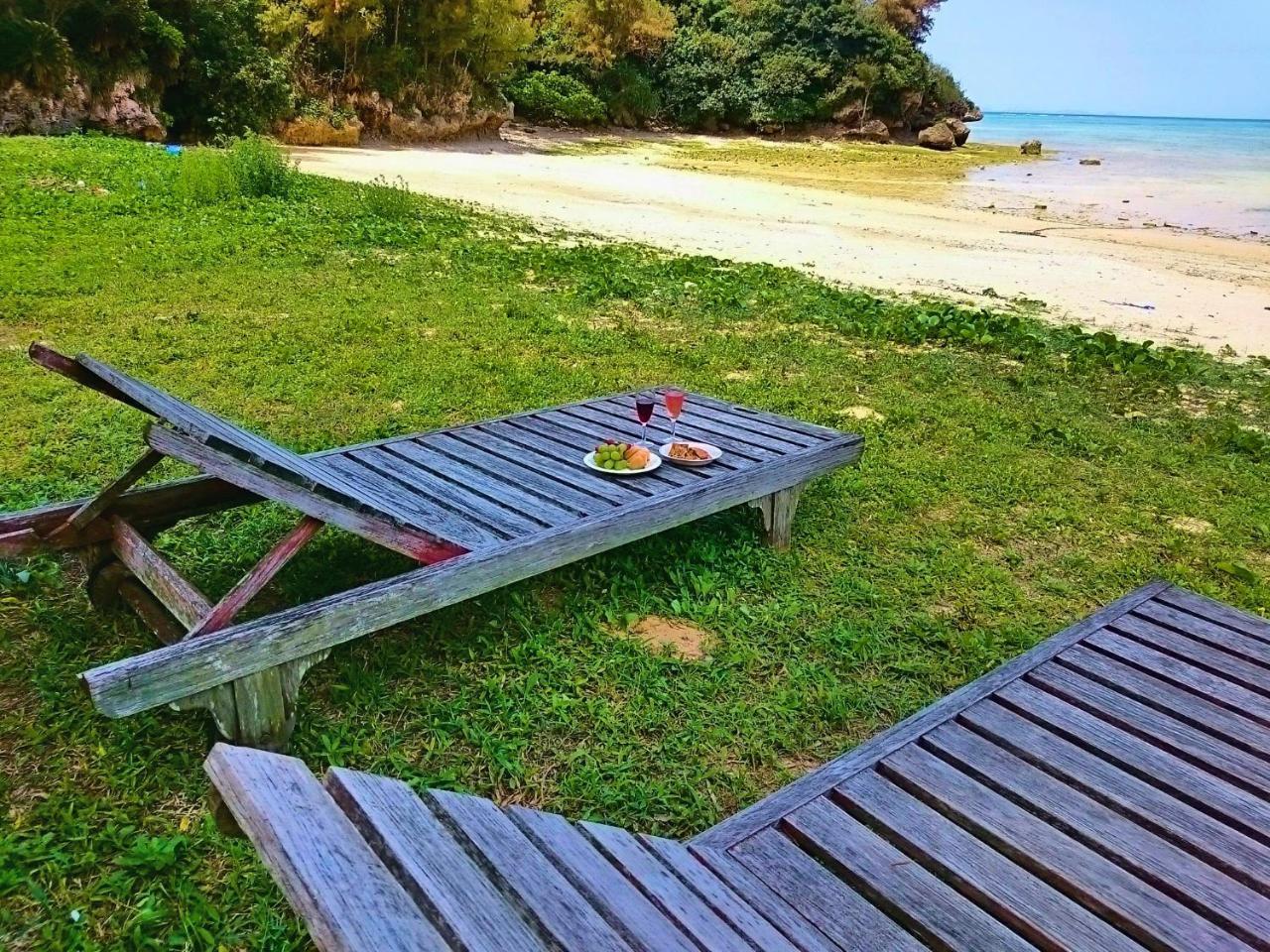 Private Beach House Motobu Luaran gambar