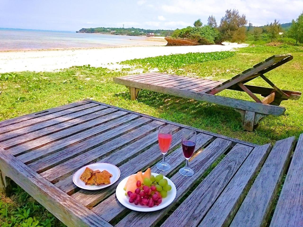 Private Beach House Motobu Luaran gambar